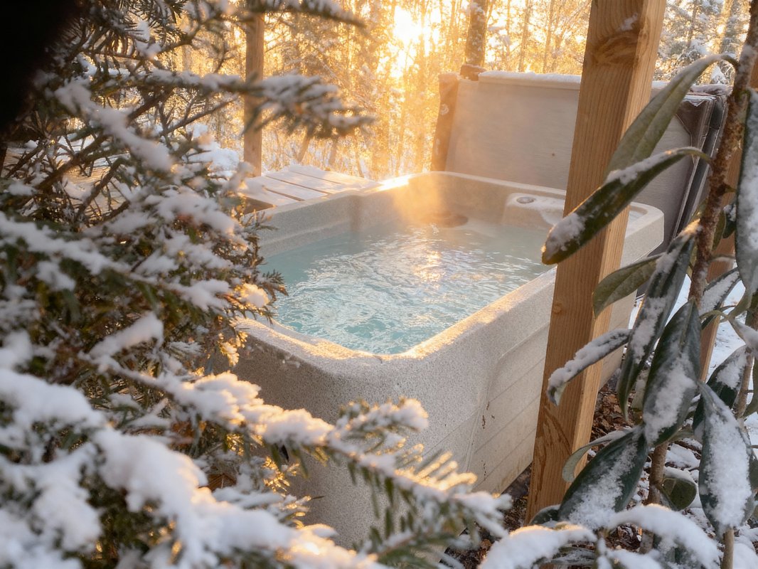 HY•Lødge Spa-2pers N°2 (Chalet nature avec spa privatif) à Anould (3)