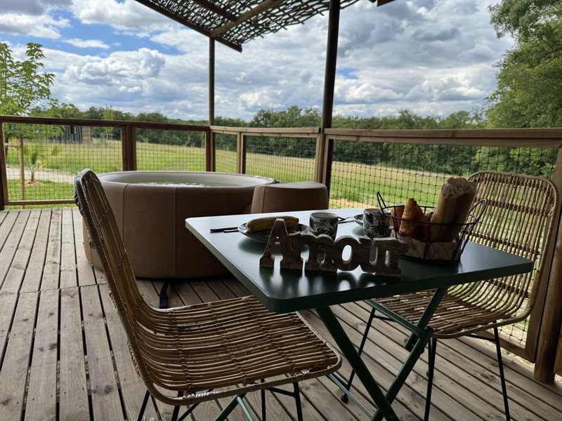 Hébergement AbracadaRoom : Cabane Lodge duo SPA (17 m² - 1 ch - 2 pers.) - Image 5