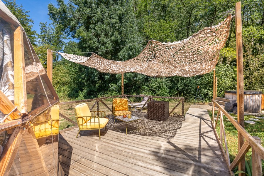 Hébergement AbracadaRoom : Le Grand Dôme et son bain nordique - Image 7