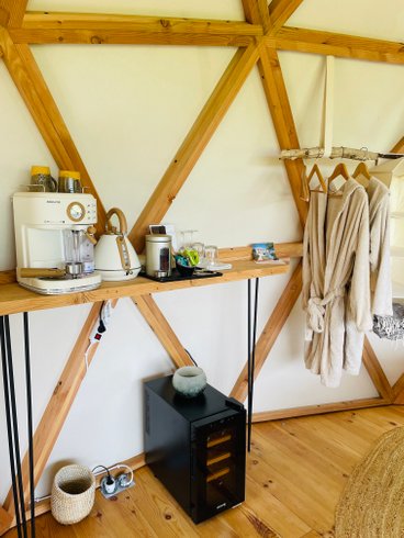 Hébergement AbracadaRoom : Cèdre dôme géodésique & Spa - Image 10