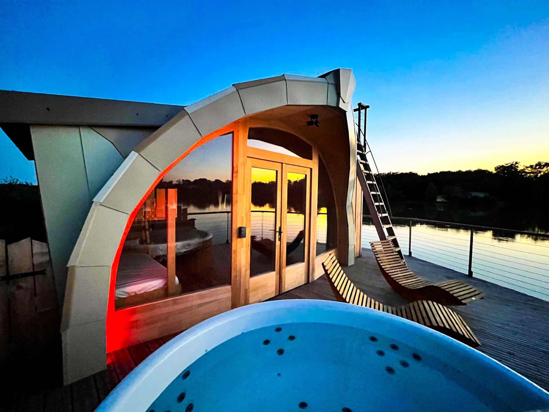 Cabane Spa les Flots 4 pers