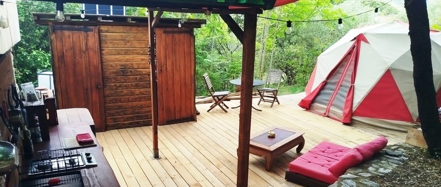 Hébergement AbracadaRoom : Sous toile et étoiles & piscine - Image 2