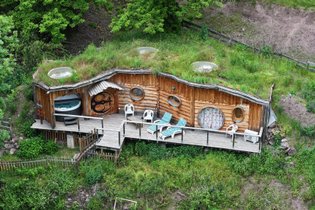 Cabane Hobbit de Belvédère