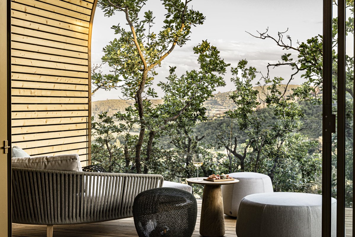 Lodge L'Arbre Perché & SPA à Cabrières (23)