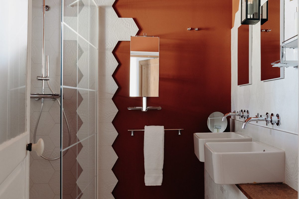 Suite Deluxe avec vue sur le jardin à Lavérune (17)