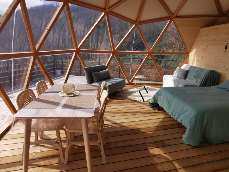 Hébergement AbracadaRoom : Le Dôme géodésique - Image 2