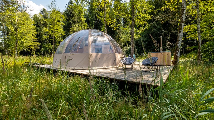Hébergement AbracadaRoom : Orion & Spa : Wigwam pour nuitée à la belle étoile - Image 2