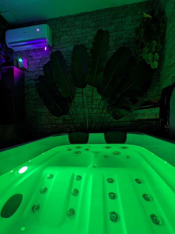 Nuit insolite avec Spa, sauna et jardin privatifs immersion en AMAZONIE à Le Passage D'agen (23)