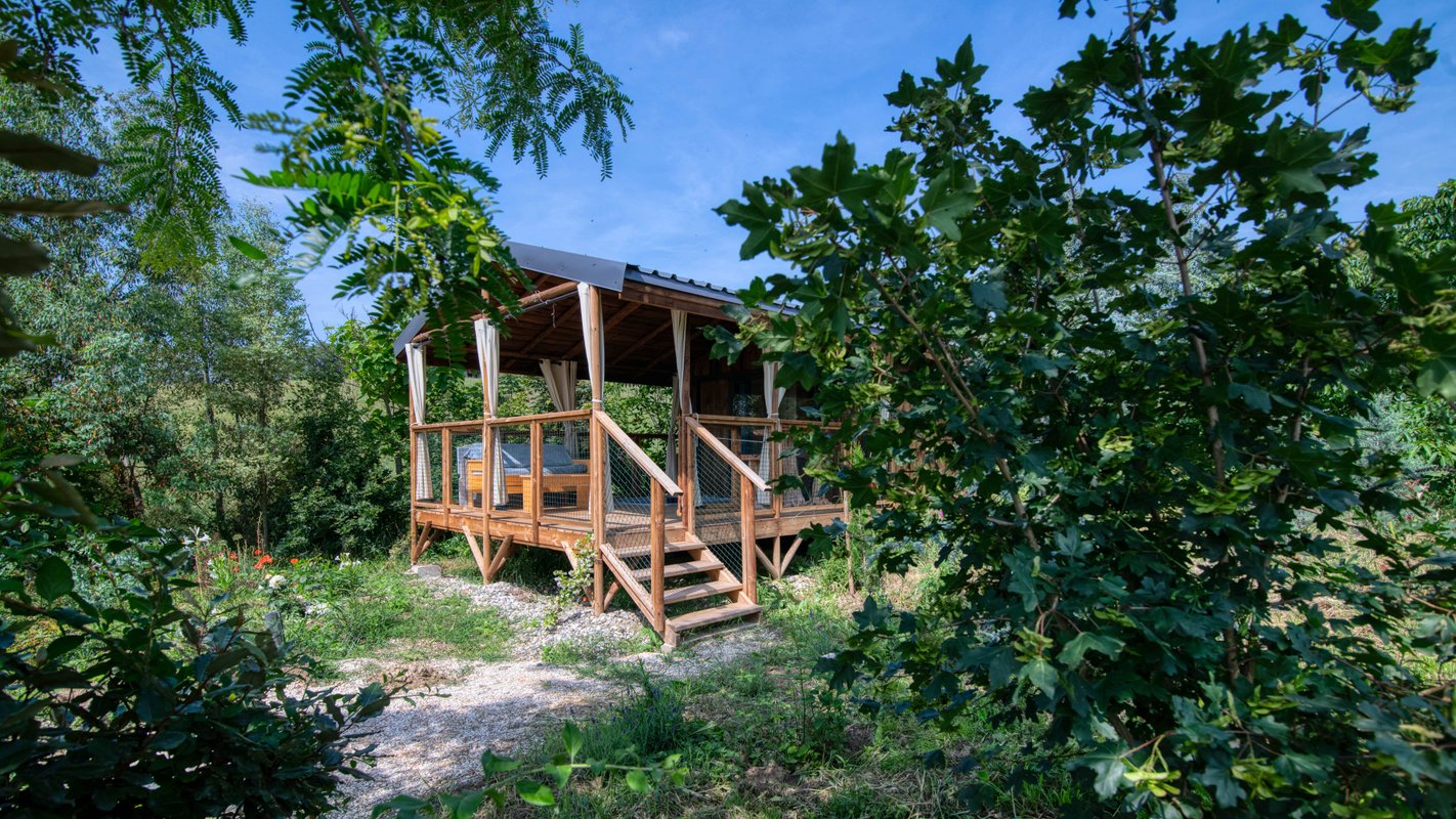 Cabane Miel et Coton -  spa privatif à Villarzel Du Razès (1)
