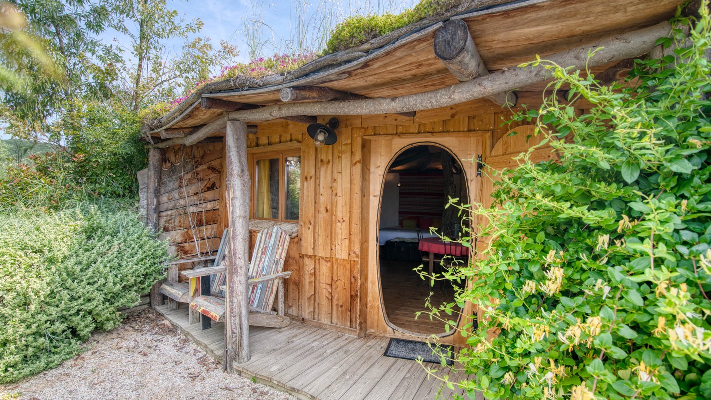 Maison  du Hobbit avec spa privatif à Villarzel Du Razès (5)