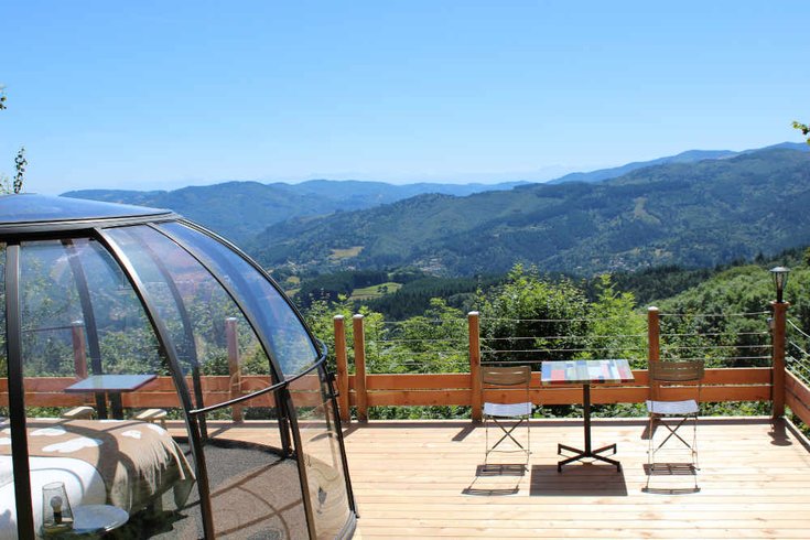 Hébergement AbracadaRoom : Dôme Coton, accès piscine & SPA - Image 5