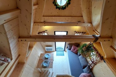 La Cabane Le Vieux Grimoire & Spa privatif à St Andre Et Appelles (3)