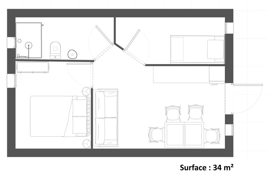 Hébergement AbracadaRoom : Antre du Hobbit au bord d'un lac - Image 8