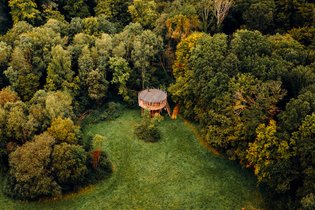 Cabane dans les arbres Oise