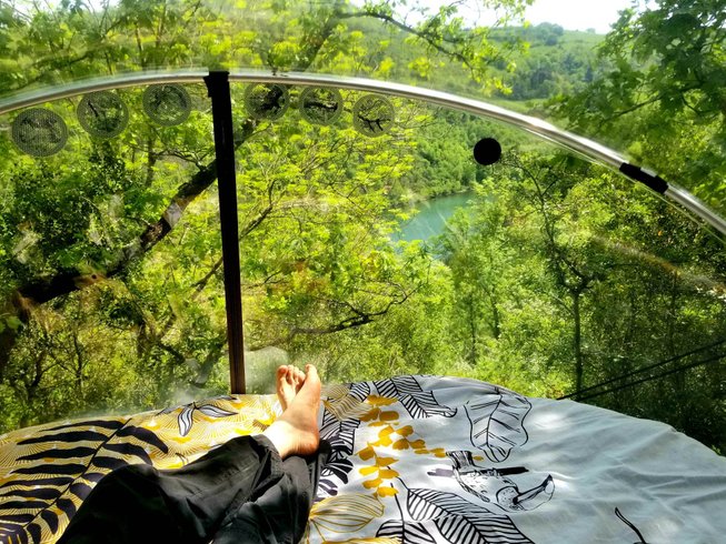 Hébergement AbracadaRoom : Cybèle, bulle perchée de la vallée - Image 2