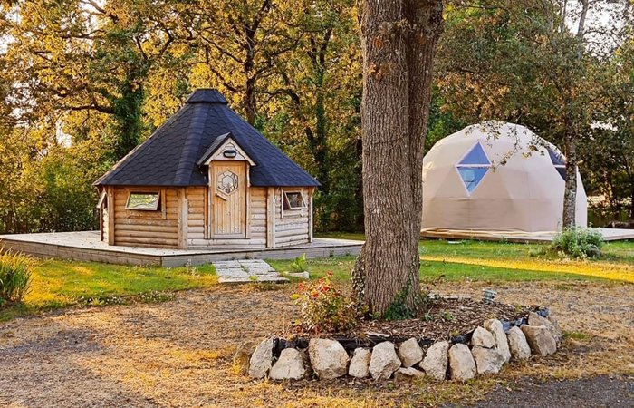 N°13 - Évasion Panoramique + SPA privatisable 1h inclus : Dôme en Pays de la Loire