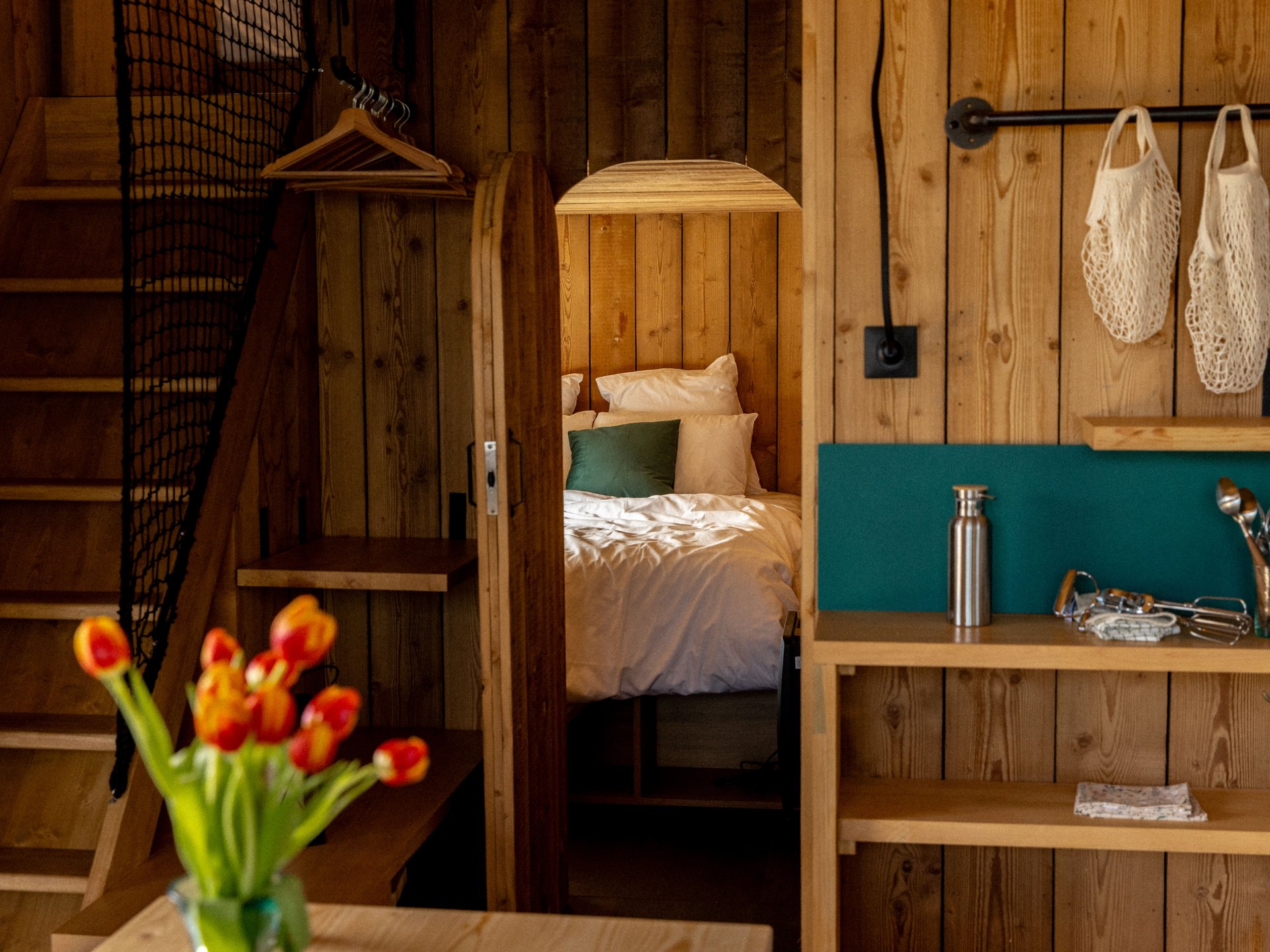 Cabane Bon Air Une Chambre