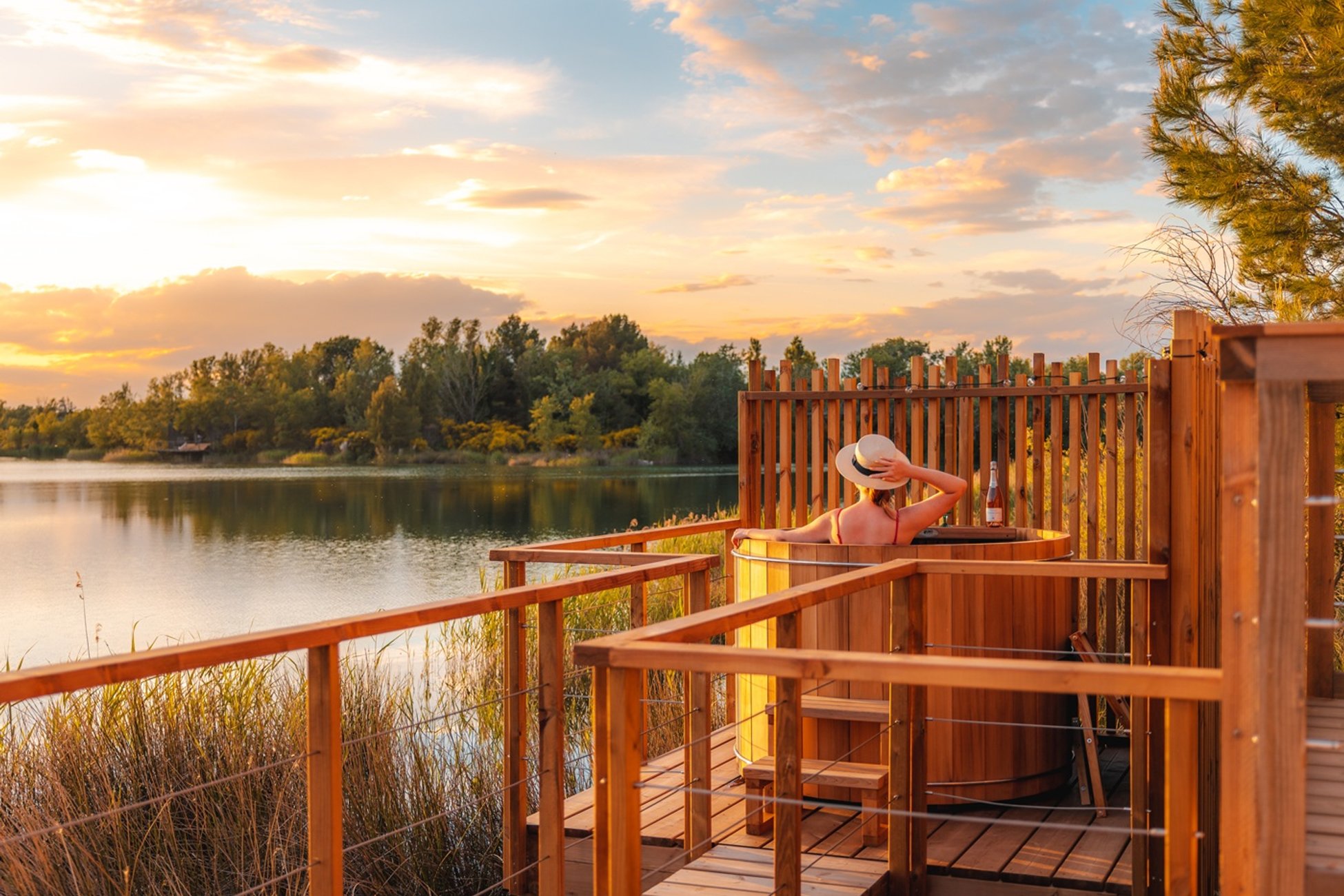 Hébergement UnicStay : Cabane Spa Azur à Sorgues
