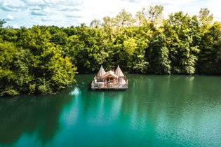 Cabane sur l'eau Haute-Saône