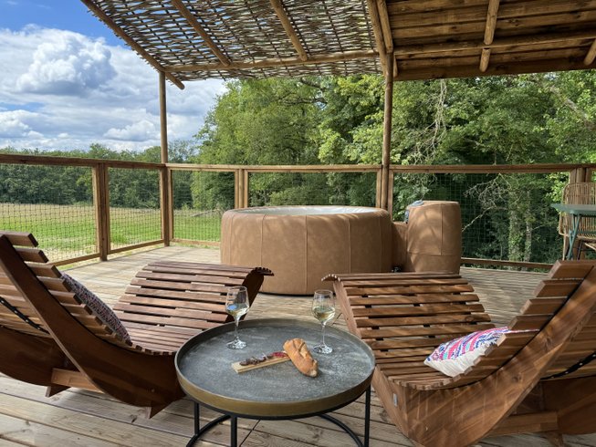 Hébergement AbracadaRoom : Cabane Lodge duo SPA (17 m² - 1 ch - 2 pers.) - Image 3