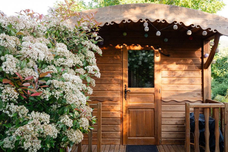 Hébergement AbracadaRoom : Roulotte la Clé du Luberon & SPA - Image 2