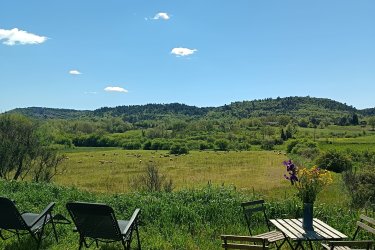 Yourte à la ferme des bréguières à Esparron De Pallieres (3)