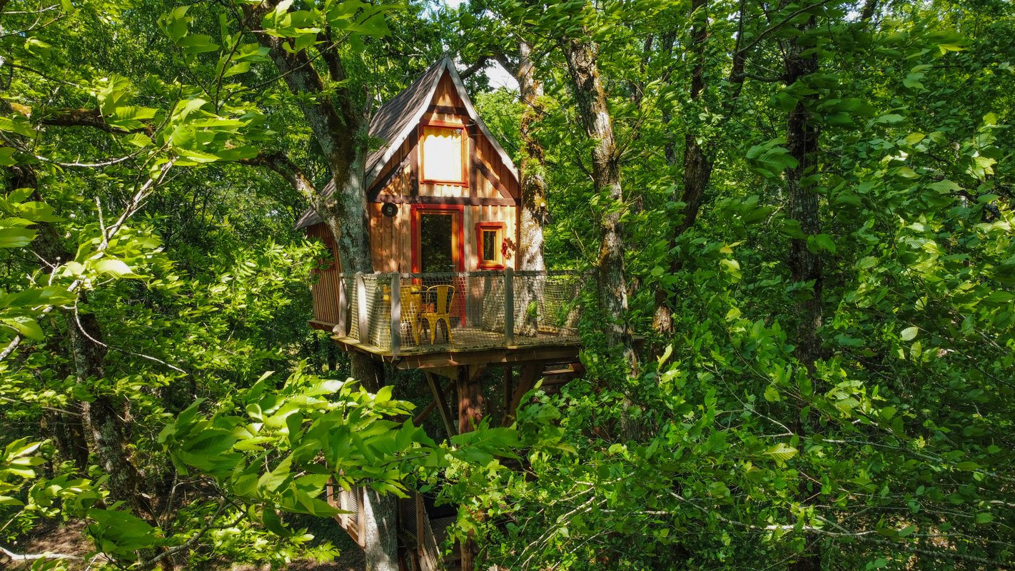 Cabane avec Spa "Cartoon" à Lamothe-Fénelon (3)