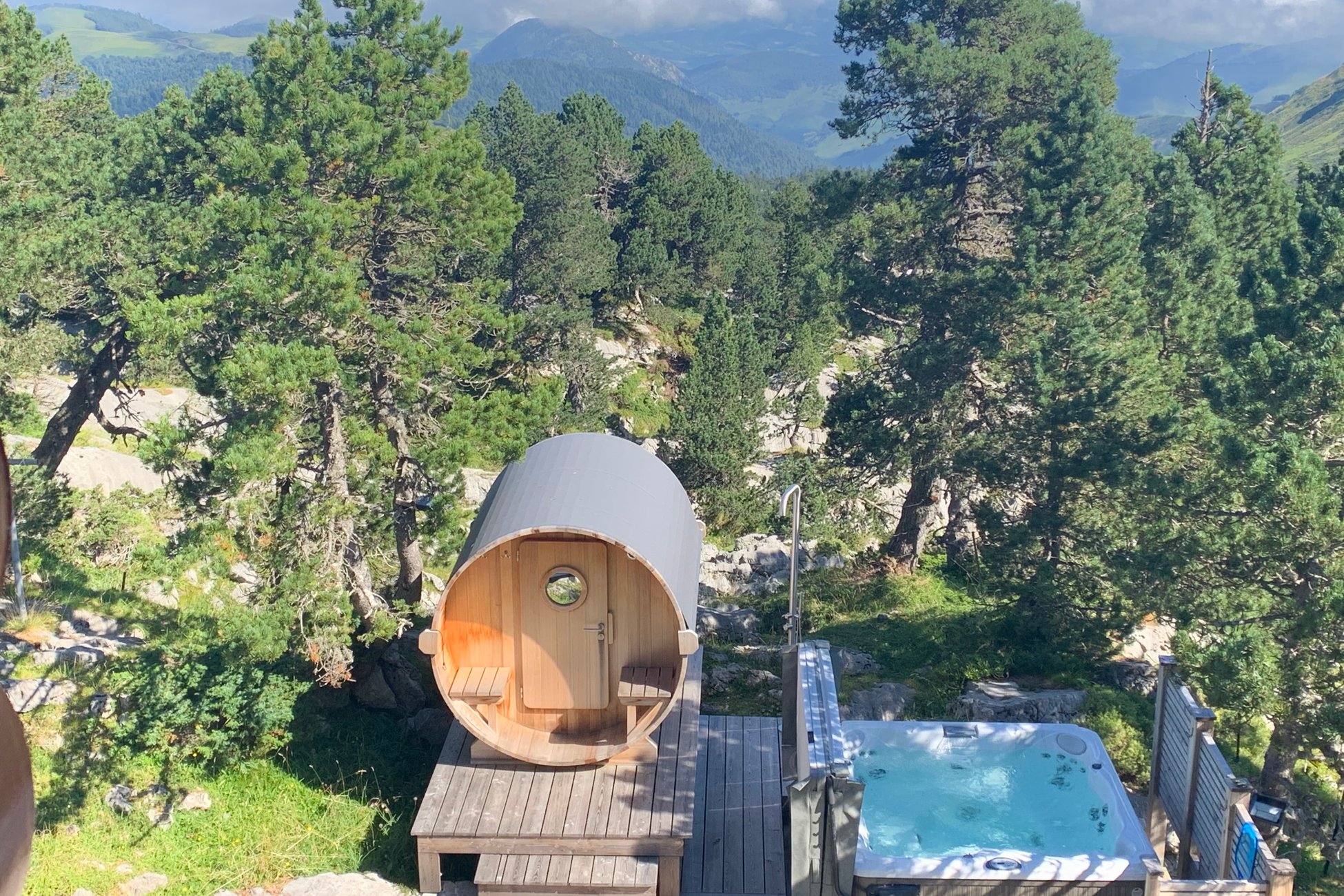Hébergement UnicStay : Bulle Spa Oxygène 1650 à Arette La Pierre Saint Martin