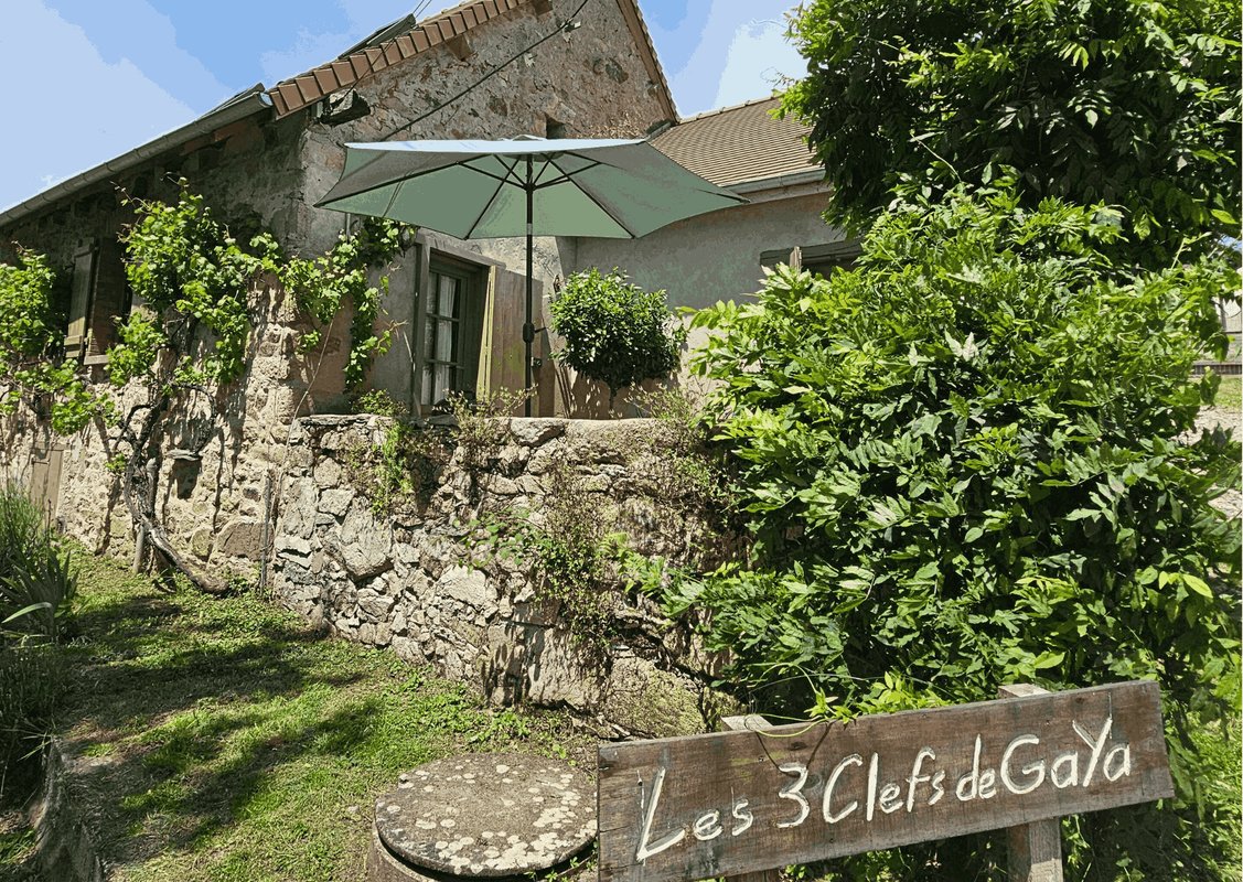 Les 3 Clefs de GaYa - Spa de nage, Sauna, lit hydromassant & relaxation immersive - 4pers. à Saint Jean Ligoure (46)