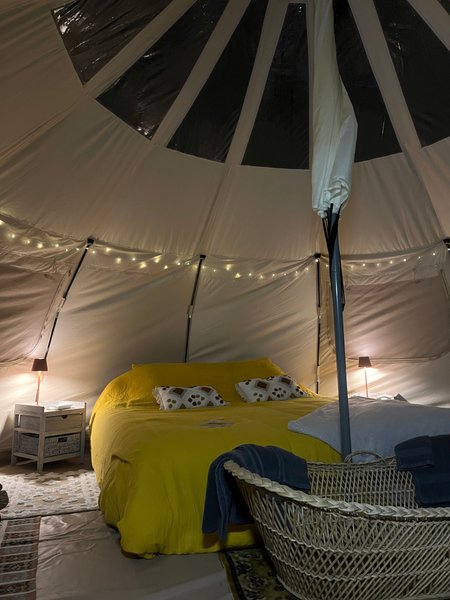 Hébergement AbracadaRoom : Tente Lotus & bain nordique partagé - Image 6