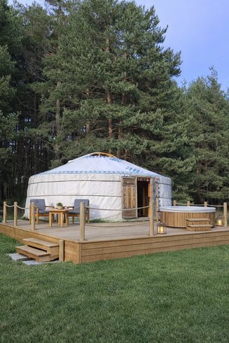 Hébergement AbracadaRoom : Yourte meloa avec jacuzzi - Image 2