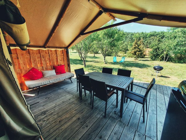 Hébergement AbracadaRoom : Tente Lodge Cerise - Image 9