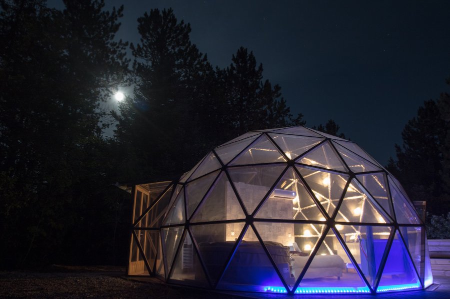 Hébergement AbracadaRoom : La Bulle Dôme Étoilée & Spa - Image 2