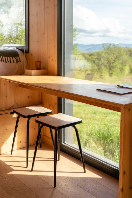 Parcel Tiny House - montagnes et vignes dans l'AOC du Bugey à Revonnas (28)