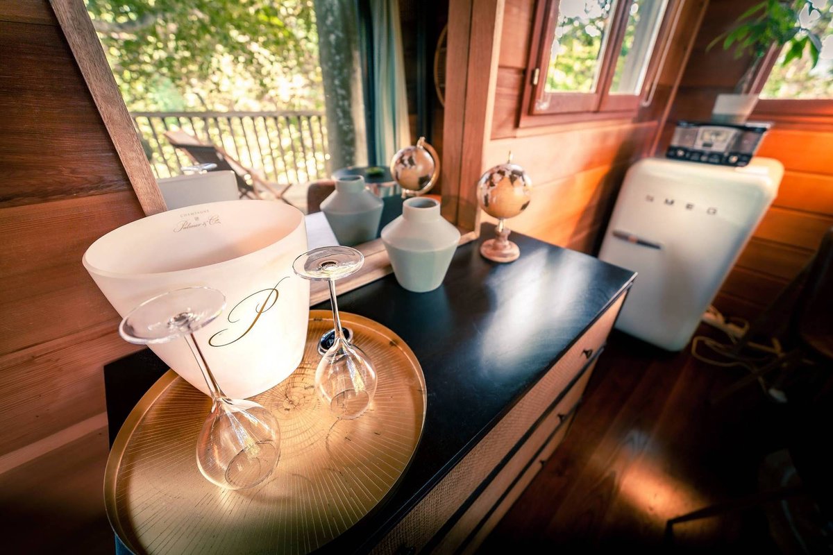 Cabane perchée la Canopée à Chigny-Les-Roses (18)