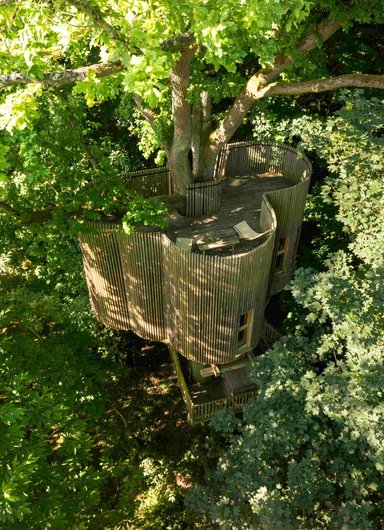 Cabanes Duo Spa dans les Arbres à Raray