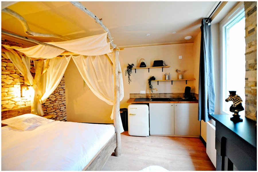 Hébergement AbracadaRoom : Évasion safari unique, SPA XXL, CASCADE D'EAU, CINÉMA PRIVÉ, 5 min du centre - Image 31