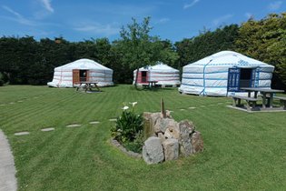 Yourte 2-4 pers - Bleu - 3ème