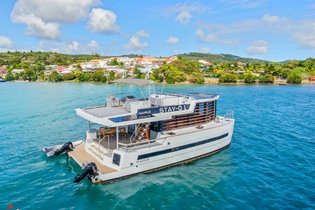 Maison bateau écologique sud Caraïbes martinique