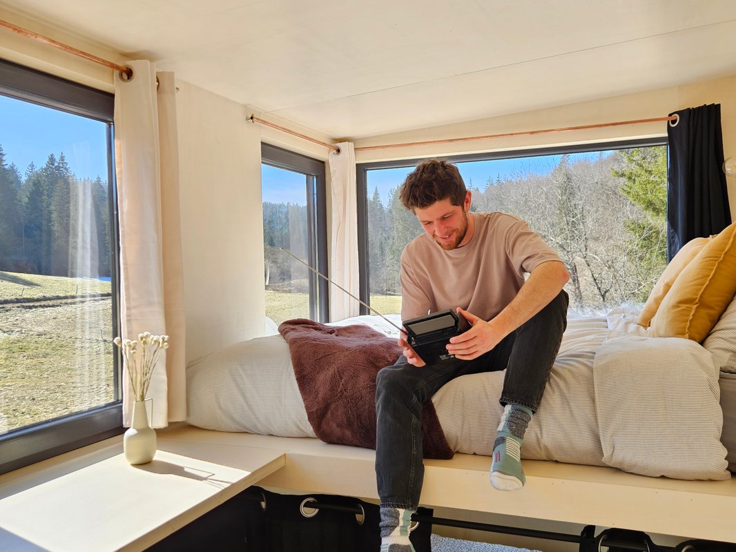 Tiny House L'Alpage | Dans les montagnes du Jura à Les Bouchoux (9)