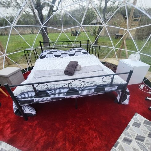 Hébergement AbracadaRoom : Jolie bulle sous les étoiles & Spa - Image 6