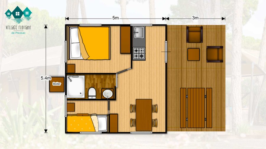 Hébergement AbracadaRoom : Lodge Jabiru - Image 4