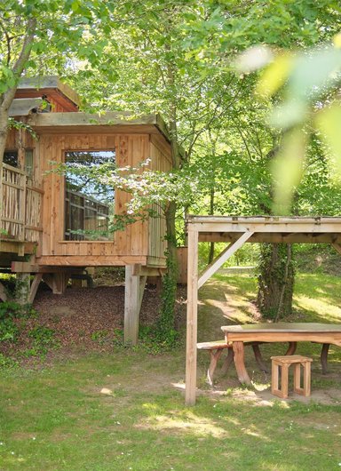 Cabane Au Fil de l'Eau à St-Léger-Aux-Bois