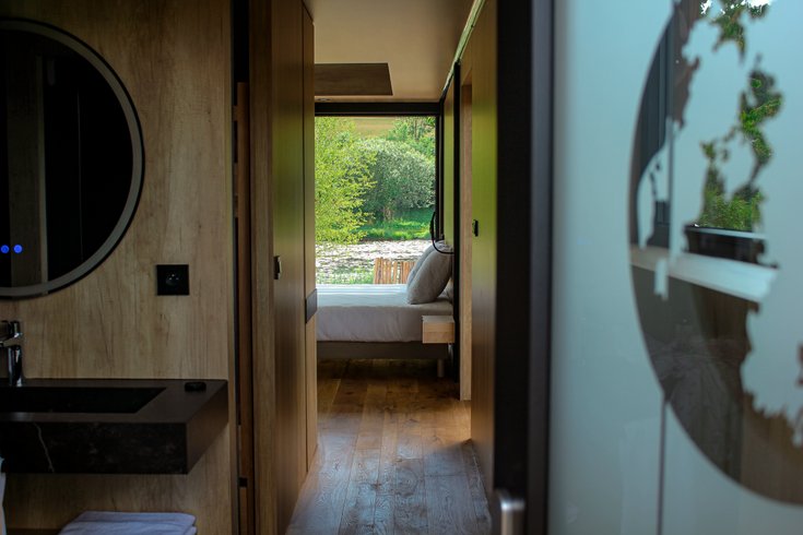 Hébergement AbracadaRoom : Lodge Duo sur terre - Vue panoramique sur l'étang & Spa - Image 9