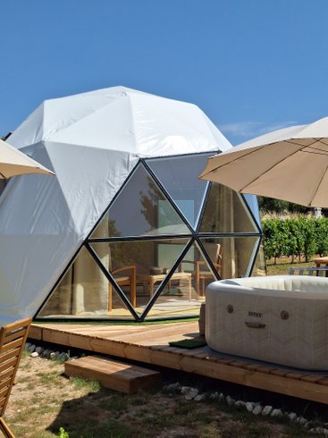 Hébergement AbracadaRoom : Dôme romantique avec petit-déjeuner et jacuzzi - Image 22