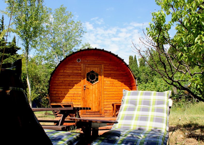 Hébergement AbracadaRoom : Le Tonneau du Nid'Oiselet - au coeur d'une ferme en Provence - Image 7