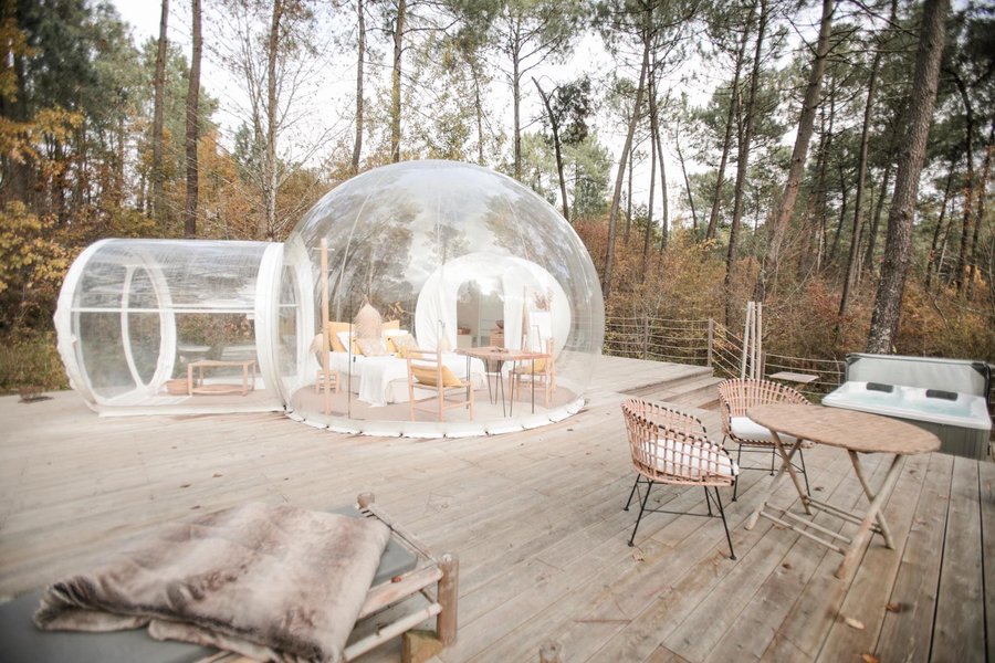 Hébergement AbracadaRoom : Bulle Cabernet & Spa [copie] - Image 1