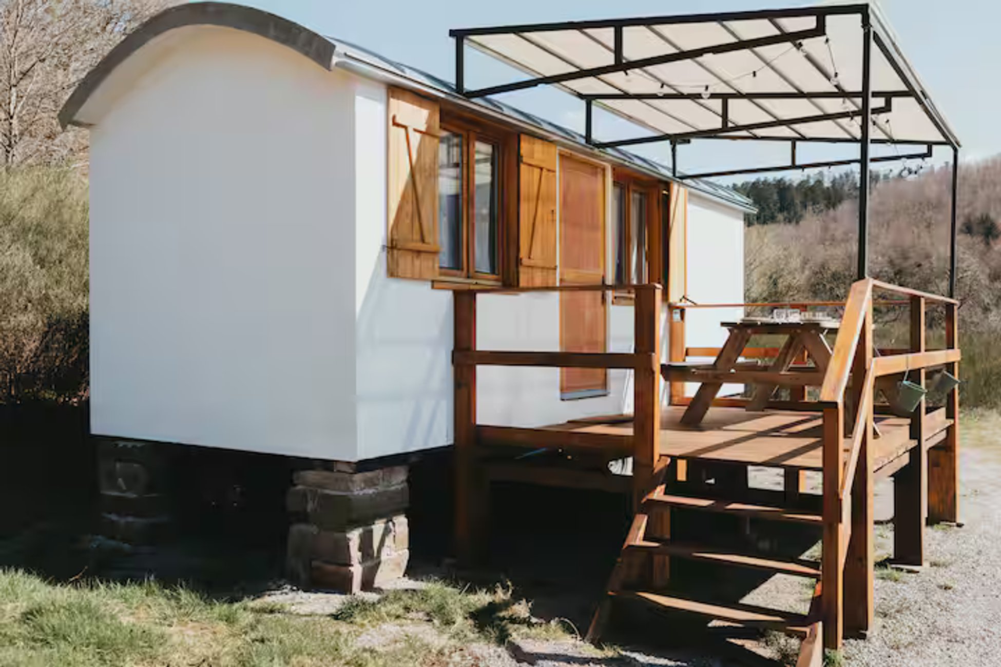 Hébergement UnicStay : La Roulotte - Charme naturel & Cascades du Nideck à Oberhaslach