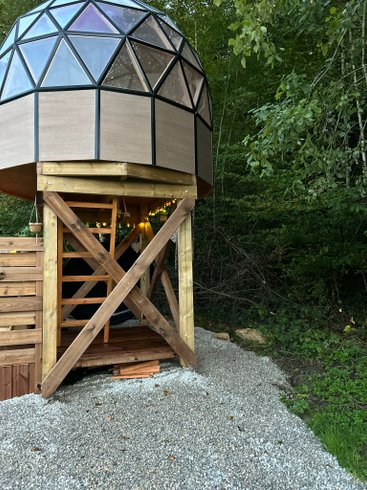 Hébergement AbracadaRoom : Dôme Lunaire D'Olia et son bain nordique - Image 12