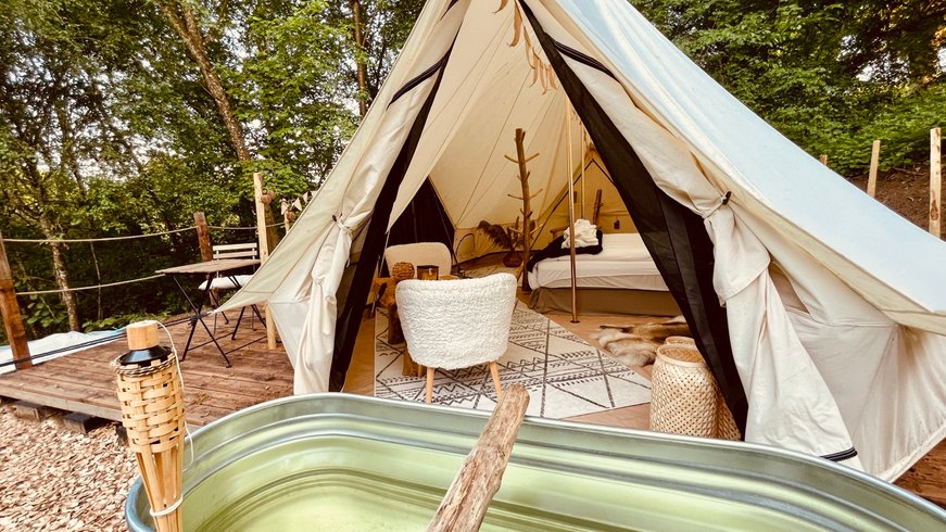 Hébergement AbracadaRoom : Tente Inuit & SPA - Image 11